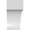 Ekena Millwork 5-in. W x 10-in. D x 10-in. H Westlake Architectural Grade PVC Knee Brace BRCP05X10X10WTL - alternate 2